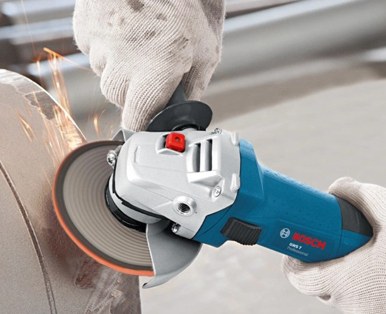 Bosch GWS 7-115 E Professional con regolazione della velocità 115 mm - 720W - Image 5