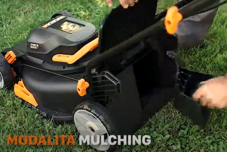 Worx 50040313 tappo / inserto mulching per pacciamatura compatibile con WG743E - Image 2