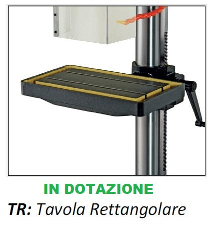 SERRMAC R32 E TRAPANO A COLONNA INDUSTRIALE CON DISCESA AUTOMATICA E MANDRINO 3-16 MM , 380V - Image 2