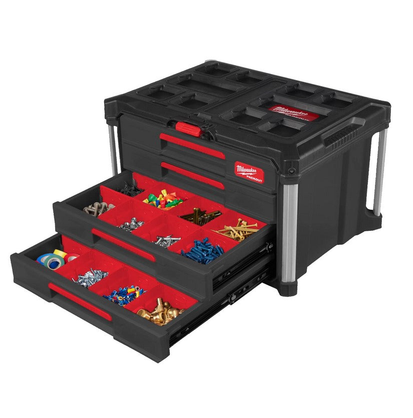Milwaukee 4932493189 Packout 4 cassetti Drawer Tool Box - Image 4