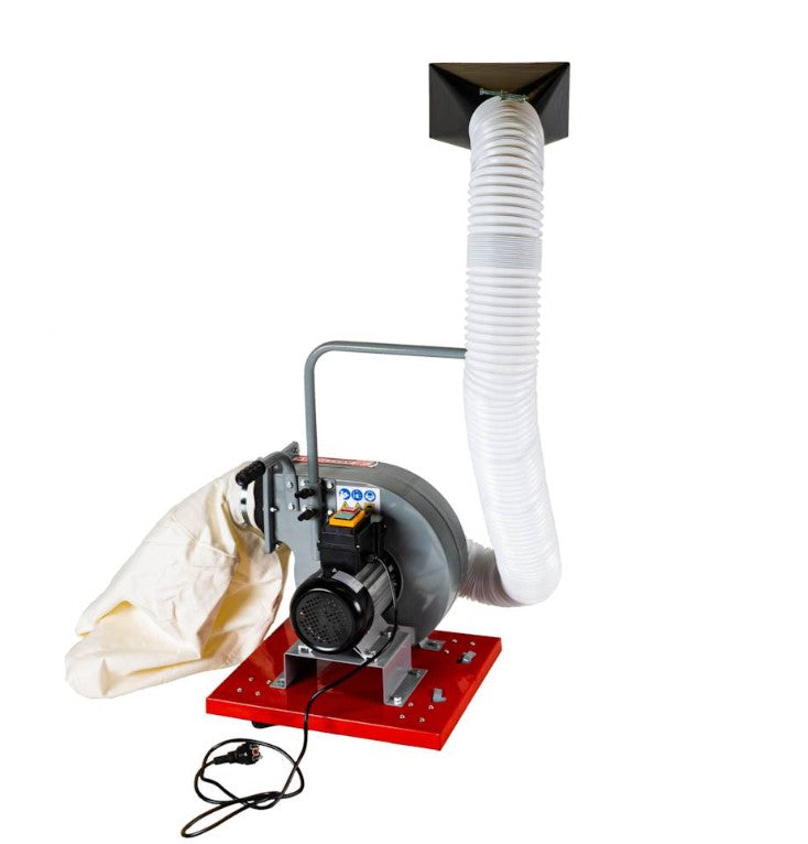 Holzmann ABS850DBK 230V Aspiratrucioli portatile con ruote - Image 4
