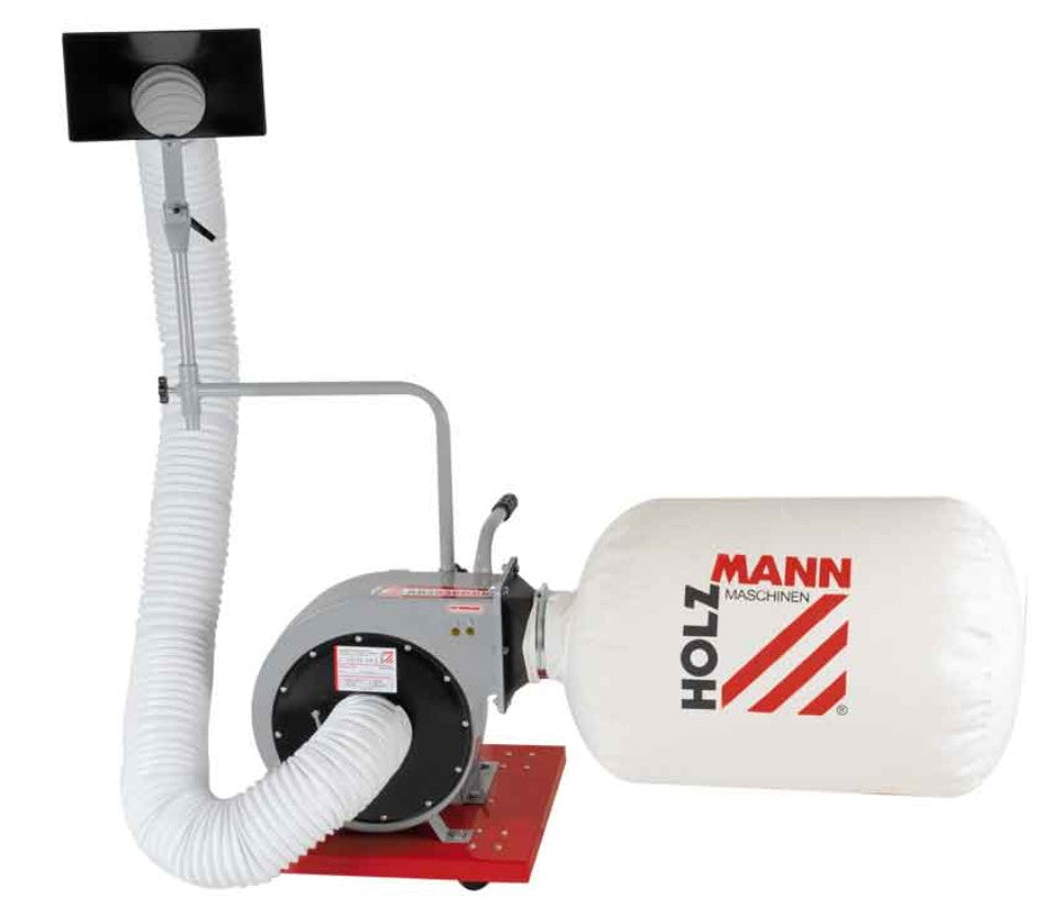 Holzmann ABS850DBK 230V Aspiratrucioli portatile con ruote - Image 5