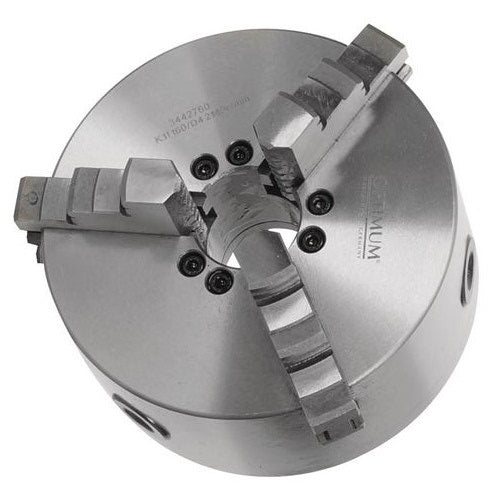 Optimum 344 2765 Autocentrante in ghisa 3 griffe Camlock ? 250 mm - serraggio concentrico