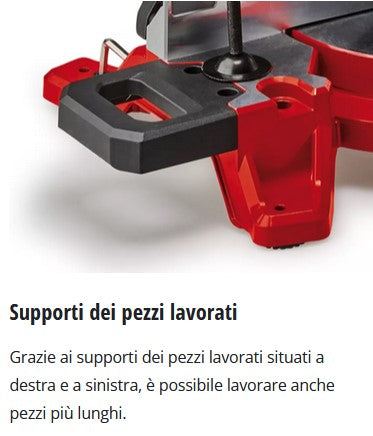 Einhell TE-MS 254 T - Troncatrice con piano superiore ,254 mm, testa inclinabile - Image 4