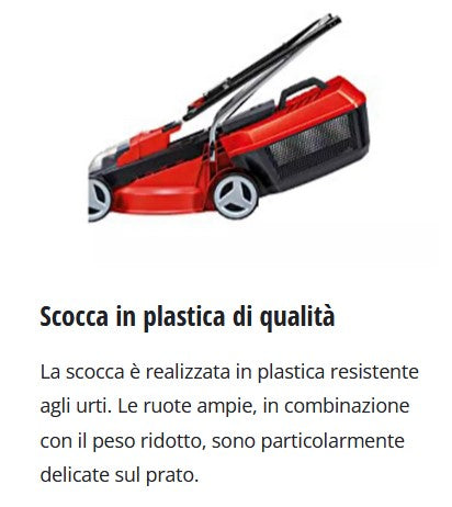 Einhell GE-CM 18/30 Li - Tagliaerba a batteria , inclusa n.1 batteria da 3.0Ah e caricabatterie - Image 5