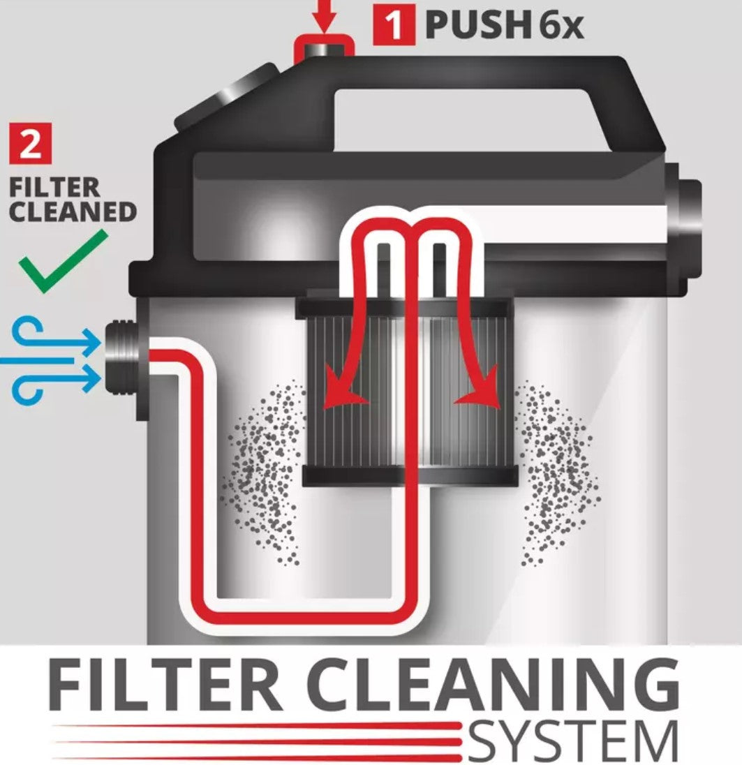 Einhell TE-VC 2025 SACL Aspirasolidi e liquidi 1200W ,25 litri , tubo 3 metri - Image 4
