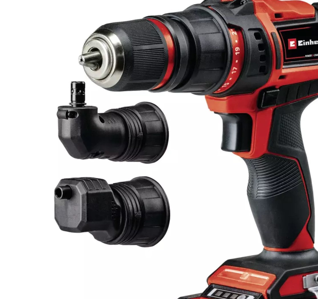 Einhell TE-CD 1845 3X-Li - Trapano a batteria multi testa , con n.2 batterie da 2.0Ah e n.1 caricabatterie - Image 3