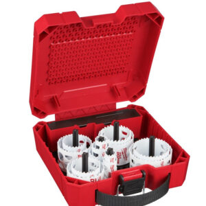 Milwaukee 49224102 - Set seghe a tazza, 17 pezzi