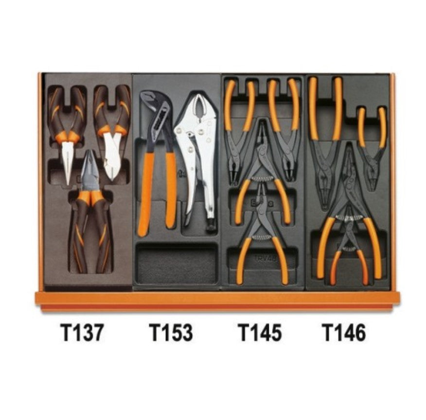 Beta 5904VI3T Assortimento di 144 utensili per manutenzioni industriali in termoformato rigido in ABS - Image 5