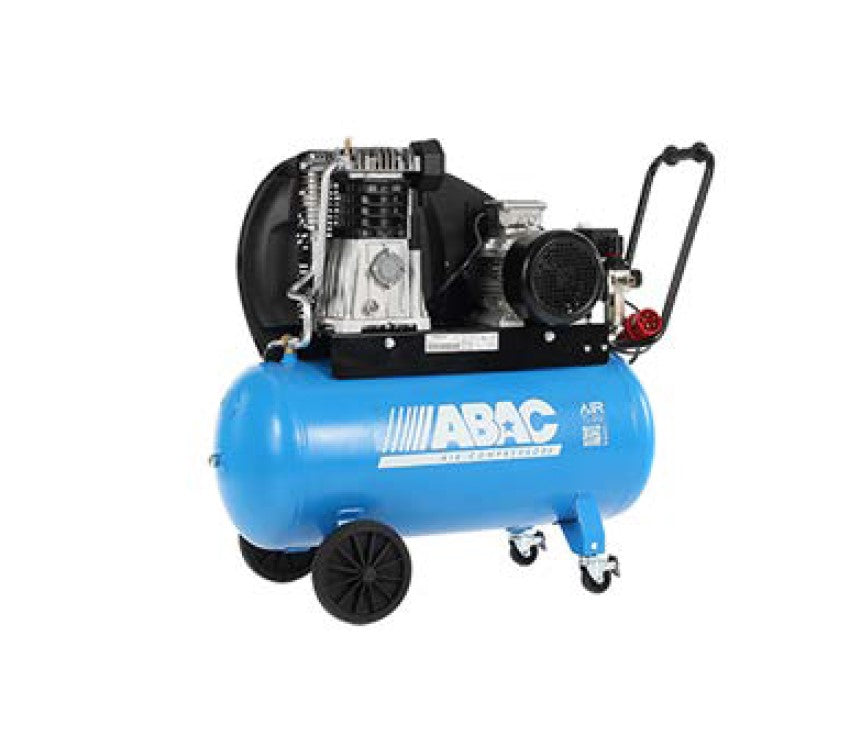 Abac Expert A49B CM3 Compressore a pistone Avviamento a cinghia , 220V , 90 LITRI , 11 BAR