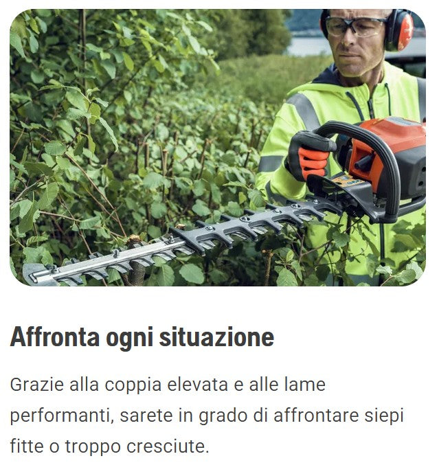 Husqvarna 522HDR60X Tagliasiepi da 60 cm , peso 5 kg , 21,7 c.c. - Image 2
