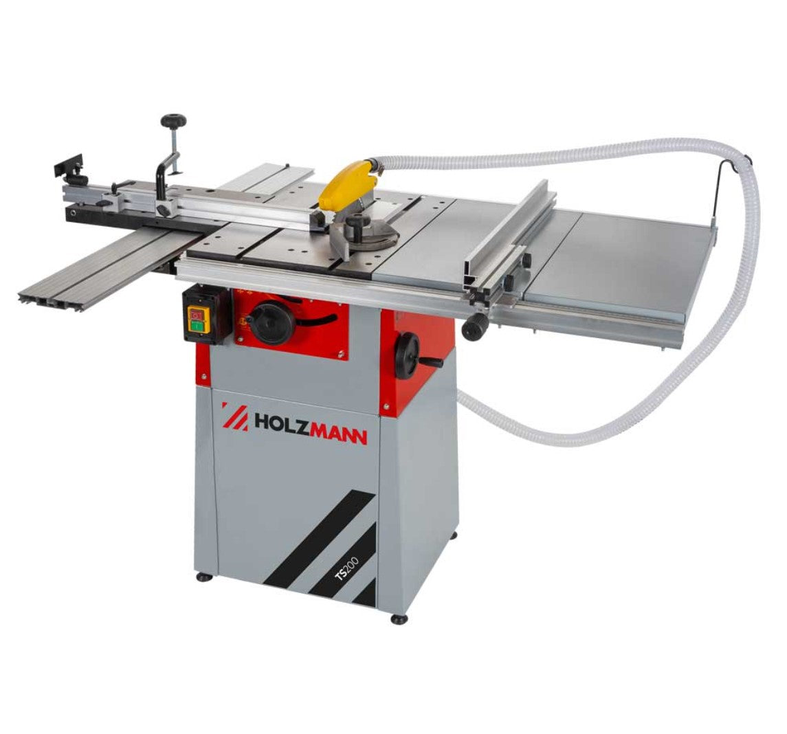 Holzmann TS 200 - Banco sega da legno, squadatrice 230V - Image 3