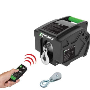 Verricello 12V radiocomandato Ribimex PE12V/T1 - ideale per auto e barca