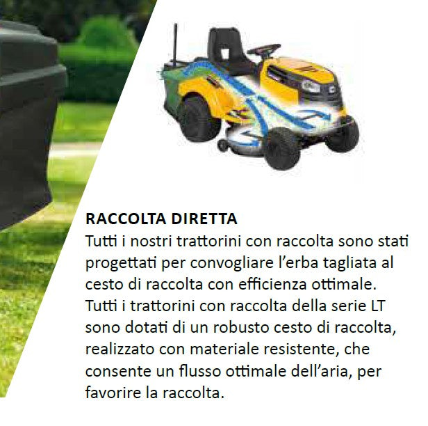 Cub Cadet LT2 NR92 trattorino taglio 92 cm , Area di lavoro in mq / h 3500 - Image 2