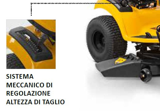 Cub Cadet XT1 OR95 trattorino , taglio 95 cm , c.c. 547 , cesto da 320 litri - Image 5