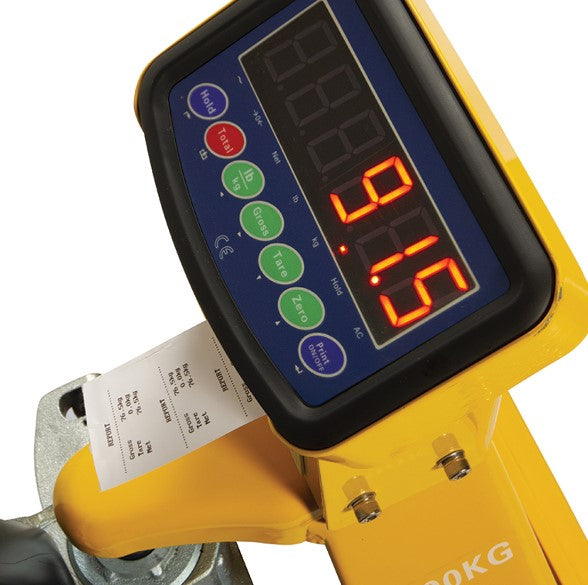 LTF 059600003BS - 2500 Kg Transpallet pesatore manuale con stampante - Image 2