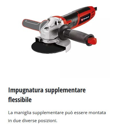 Einhell TC-AG 115/750 Smerigliatrice angolare , 115 mm , 220V , 750 W - Image 5
