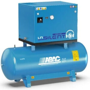 Abac LN1 A49B 270 T4 DOL , compressore silenziato , 270 litri , 400v , 11 bar, 4Hp