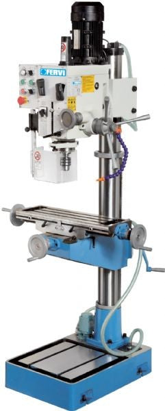 Fervi T047/230V - Trapano fresa ad ingranaggi con maschiatura temporizzata