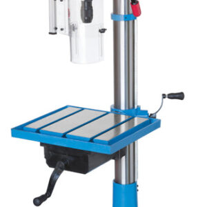 Fervi 0252/230V - Trapano a colonna con trasmissione a cinghia, motore monofase digitale