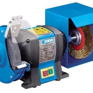 Fervi 0510 Mola smeriglia da banco combinata pietra e spazzola 220V FERVI