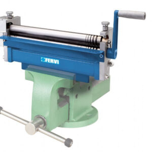 Fervi 0235 - Mini calandra curvatura lamiere rotolatrice 300mm