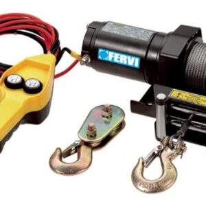 Fervi 0630/0900 - Argano elettrico a 12 v in corrente continua