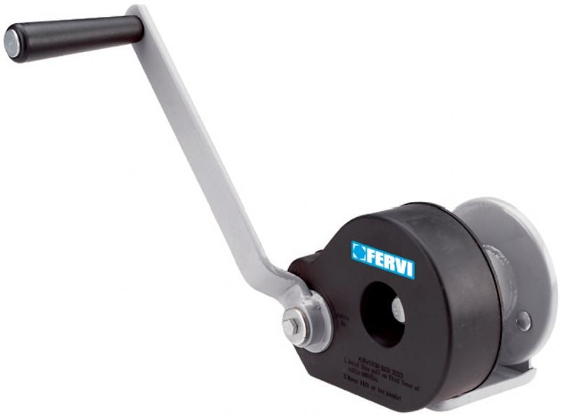 Fervi 0590 - Argano manuale con freno