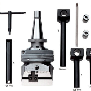Fervi T021/030CM3 - Testina per alesare centesimale con avanzamento automatico