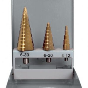 Fervi F430 - Set 3 frese a scalini