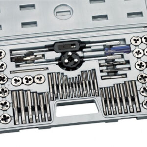 Fervi M101 - Set 60 pz maschi e filiere in acciaio legato