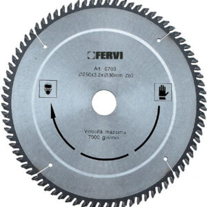Fervi 0705 - Dischi per legno con riporto in metallo duro