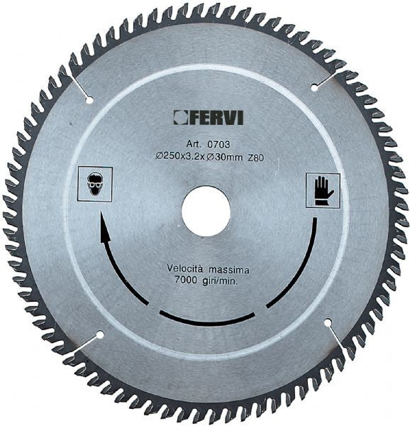 Fervi 0746 - Dischi per legno con riporto in metallo duro
