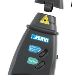 Fervi C070 - Contagiri digitale ottico e a contatto