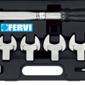 Fervi 0803/S080 - Chiave dinamometrica in set 8 pz