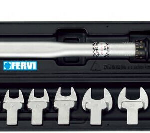 Fervi 0803/S210 - Chiave dinamometrica in set 11 pz
