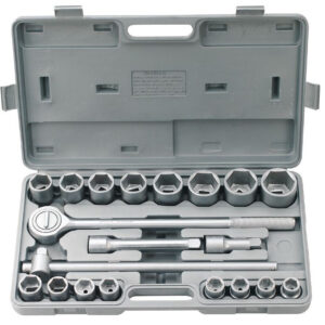 Fervi 0181 - Serie 20pz chiavi a bussola da 3/4