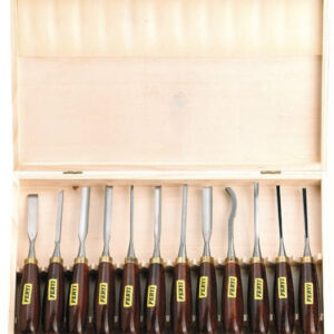 Fervi 0306 - Serie 12 sgorbie per intagliatore