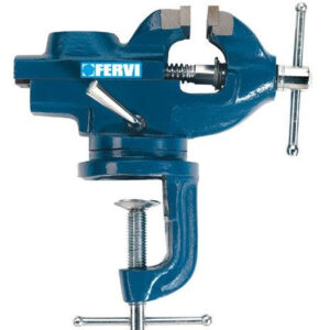 Fervi 0146/60 - Morsa girevole con morsetto