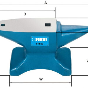 Fervi 0157/100 - Incudini in acciaio indurito c50