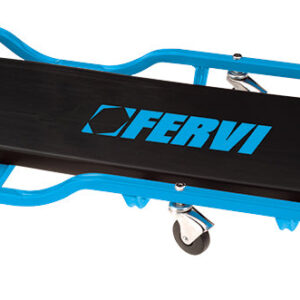 Fervi 0645/C - Carrello sottauto a 6 ruote