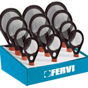 Fervi 0659 - Serie di lenti in cristallo - 12 pz