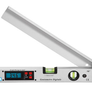 Fervi G008 - Goniometro digitale e livella con 2 fiale