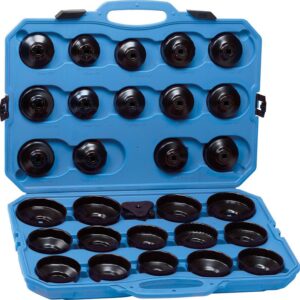 Fervi 0018/30 - Set 28 pz chiavi per filtri olio