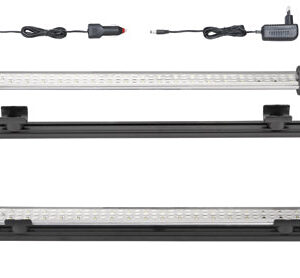 Fervi 0840 - Lampada a led ricaric. con ganci estensibili