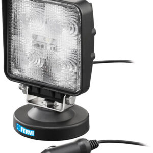 Fervi 0713/15 - Faretto a led con base magnetica 15w