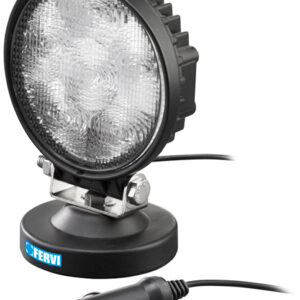 Fervi 0713/18 - Faretto a led con base magnetica 18w