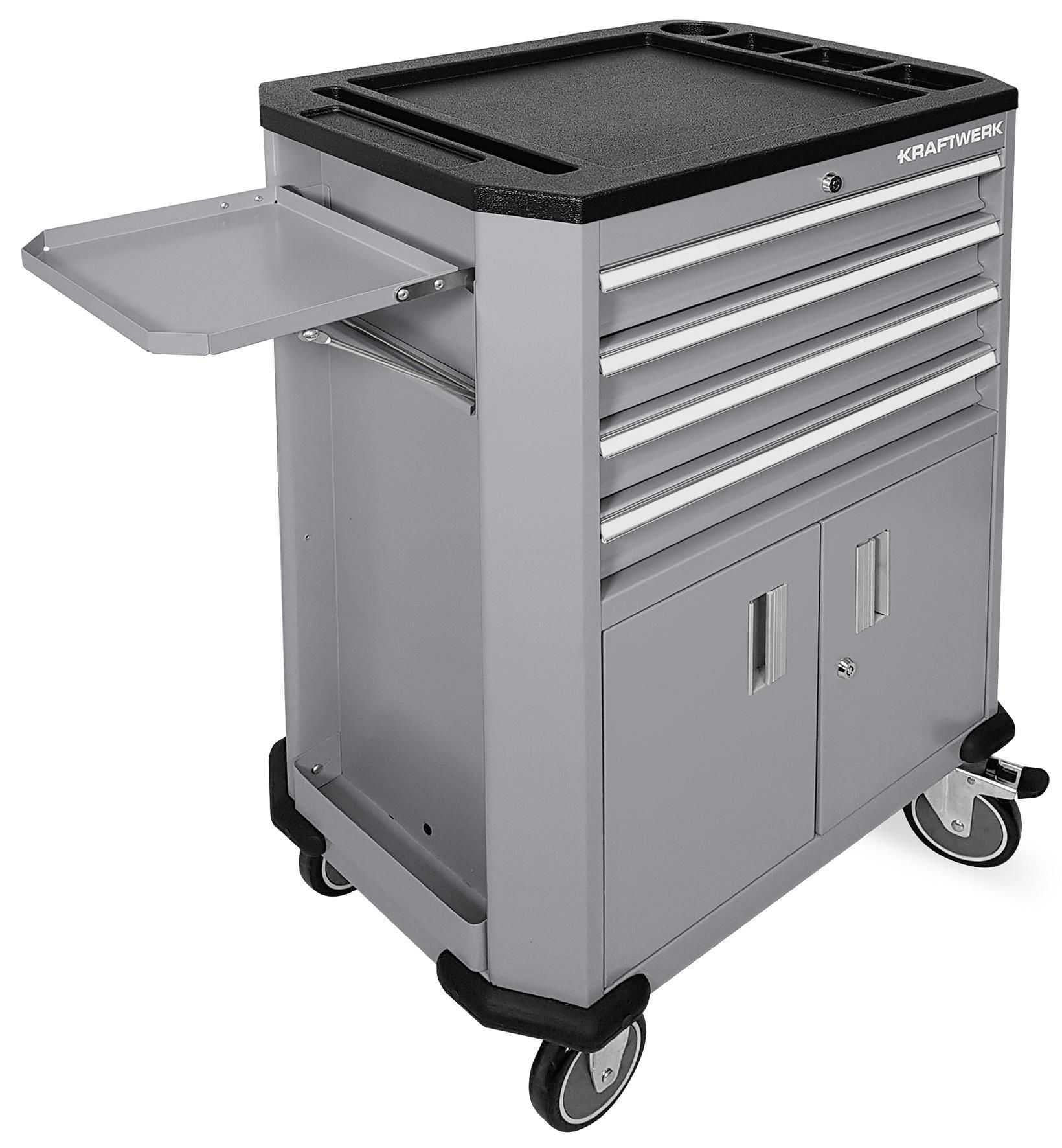 Carrello portautensili Kraftwerk completo 102.222.511 con assortimento 286 utensili (grigio) - Image 4