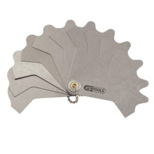 Ks tools 300.0619 Calibro di saldatura,12 lame,3-12mm