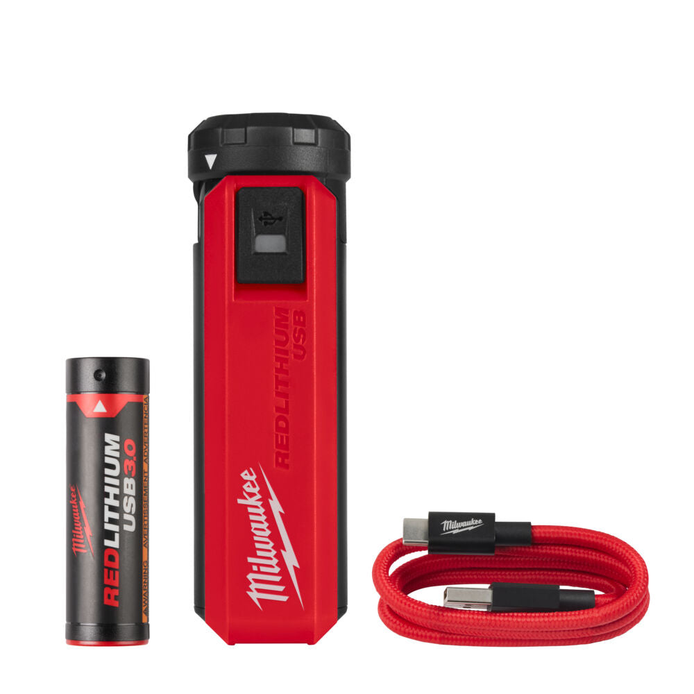 Milwaukee L4 PPS-301 - Energy Kit REDLITHIUM USB (1 caricabatterie e 1 batteria L4 B3)